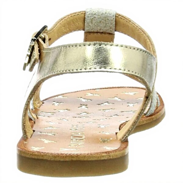 Sandale fille Patrizia Pepe PPJ71 cuir or 30 EU