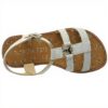 Sandale fille Patrizia Pepe PPJ71 cuir or 30 EU