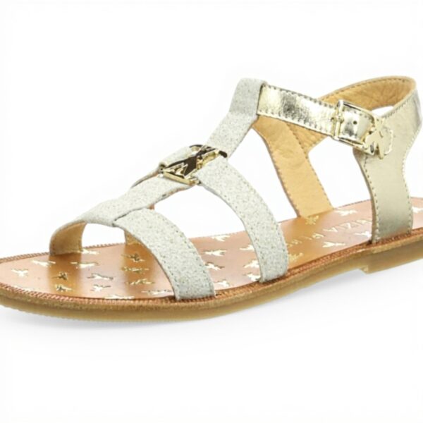 Sandale fille Patrizia Pepe PPJ71 cuir or 30 EU