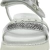 Sandale fille Patrizia Pepe PPJ82 cuir argent 30 EU-1