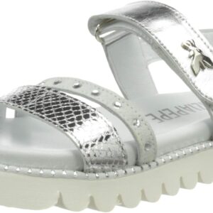 Sandale fille Patrizia Pepe PPJ82 cuir argent 30 EU-0