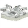 Sandale Patrizia Pepe Kids Argent Cuir PPJ82 Fille