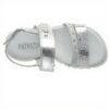 Sandale Patrizia Pepe Kids Argent Cuir PPJ82 Fille