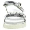 Sandale Patrizia Pepe Kids Argent Cuir PPJ82 Fille