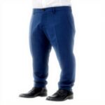 Pantalon élégant bleu PATRIZIA PEPE Homme coton laine