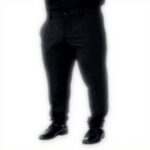 Pantalon homme noir PATRIZIA PEPE élégant laine polyester