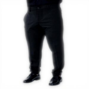 Pantalon homme noir PATRIZIA PEPE élégant laine polyester