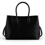 Sac à main cuir Patrizia Pepe 35 cm femme porté main