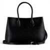 Sac à main cuir Patrizia Pepe 35 cm femme porté main