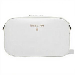 Sac porté main PATRIZIA PEPE cuir blanc femme 8B0152L061