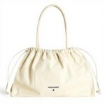 Sac cabas Patrizia Pepe Soft Rock cuir de chèvre