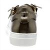 Baskets Patrizia Pepe Alicia 90 talon animalier fille blanc