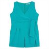 Robe Patrizia Pepe femme vert soirée coton 2A2887