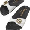 Pepe Jeans Sandales Femme Blanc Plates Anatomiques Liège-2