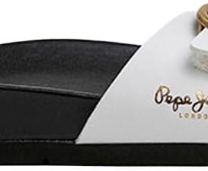 Pepe Jeans Sandales Femme Blanc Plates Anatomiques Liège-0