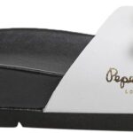 Pepe Jeans Sandales Femme Blanc Plates Anatomiques Liège-0