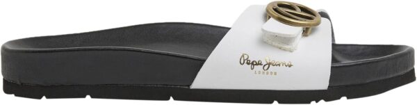 Pepe Jeans Sandales Femme Blanc Plates Anatomiques Liège-0