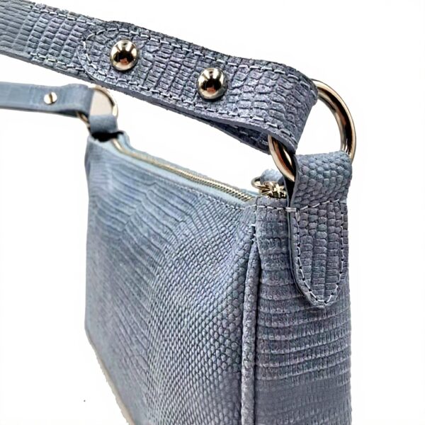 Sac à main Liz cuir Italie Pretty Nana femme bleu