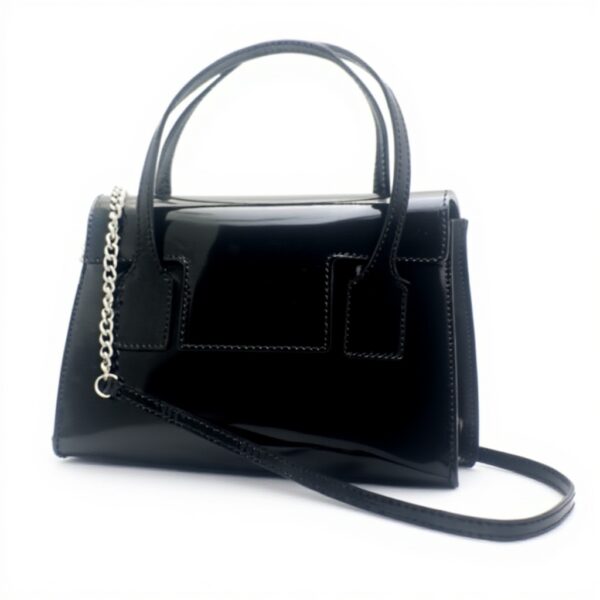 Sac à main Pretty Nana Matilde T-2003 cuir Italie Noir