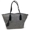 Sac Carolina cuir Italie femme design géométrique noir