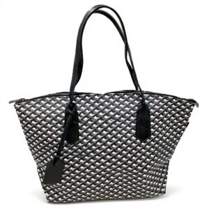 Sac Carolina cuir Italie femme design géométrique noir