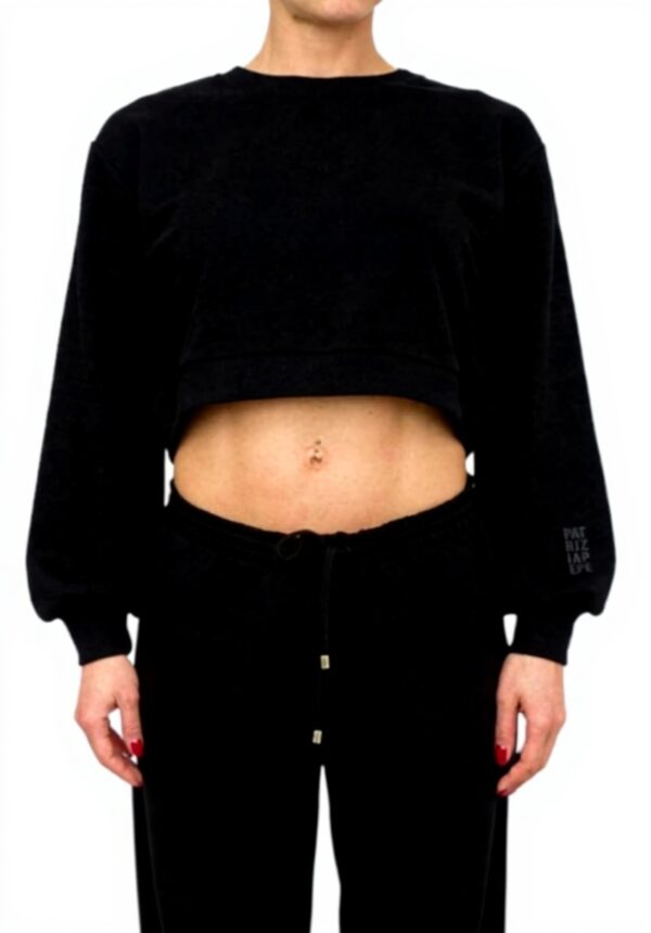 Sweat Patrizia Pepe col rond coton polyester femme
