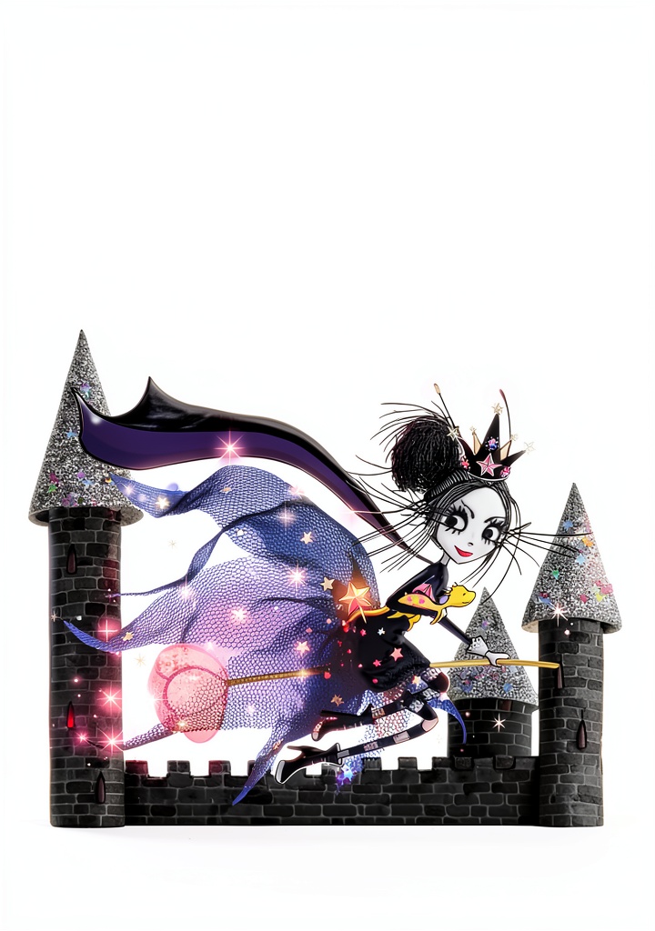 Couverture du livre Victoria Black montrant des illustrations colorées