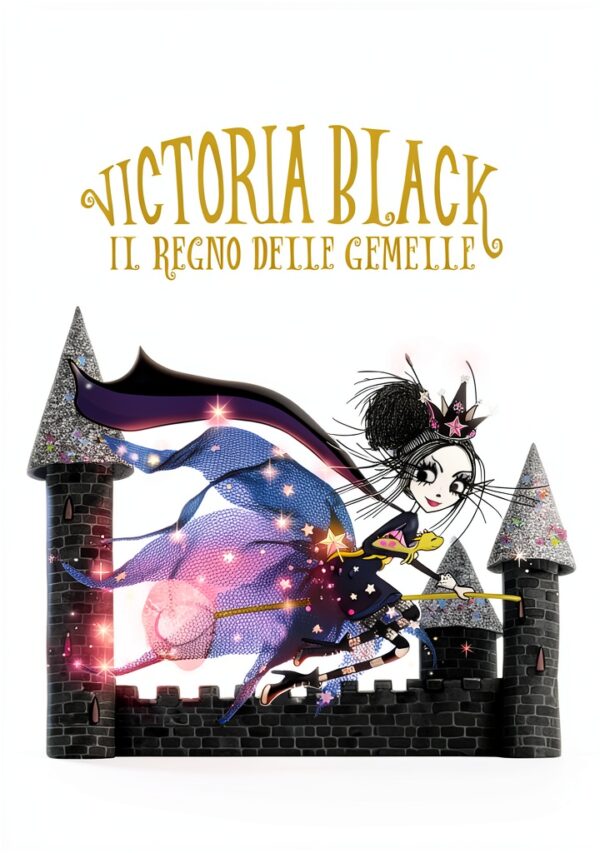 Victoria Black Livre Italien DE AGOSTINI Série Enfants-0