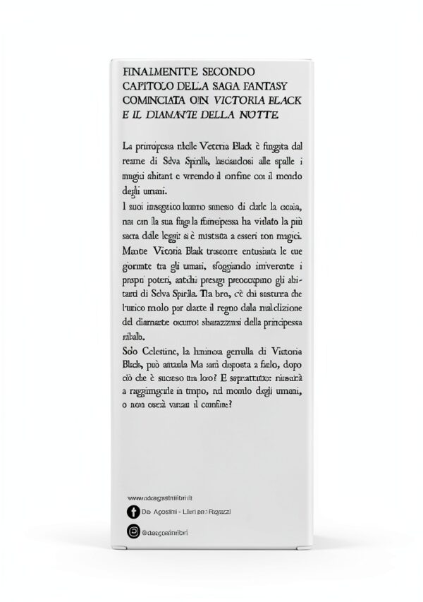 Victoria Black livre italien De Agostini dès 7 ans-2