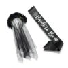 Écharpe Bride or Die JeVenis accessoire fête enterrement vie-2