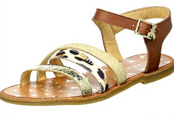 Sandale Femme PATRIZIA PEPE Cuir Respirant Blanc Multicolore