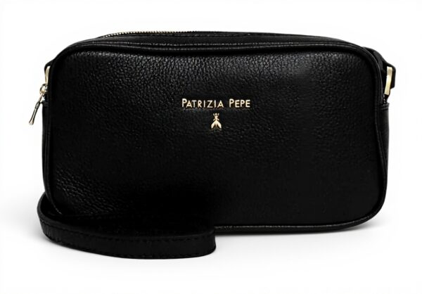Sac bandoulière PATRIZIA PEPE cuir double compartiment femme