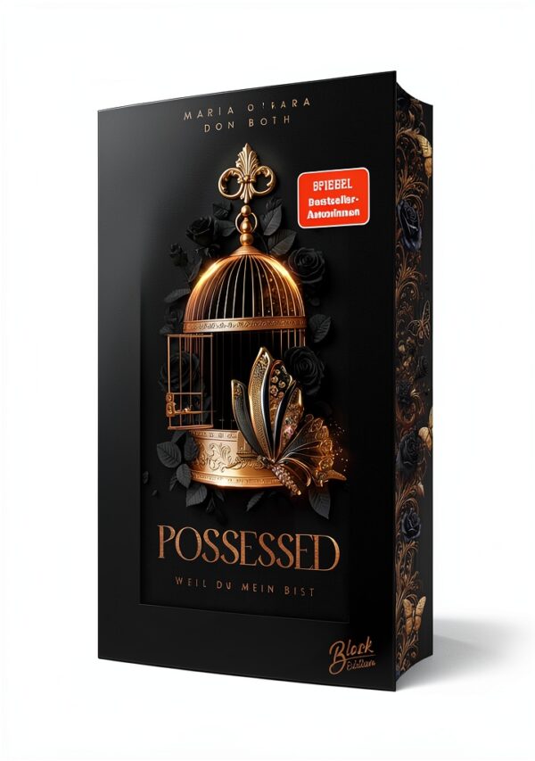 Livre Black Edition Obsessed Série Allemand 400 pages-0