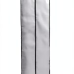 TUKA 180 cm longueur Housse de protection Respirante pour Vêtements plus longs et Robes de Mariée, pour Robes, costumes, manteaux, vestes, pantalons etc., Noir, TKB1005 black-0