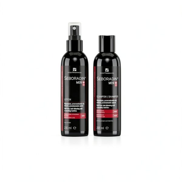SEBORADIN Maria Black PRO Homme Set Soins Cheveux Anti Chute 2en1-4