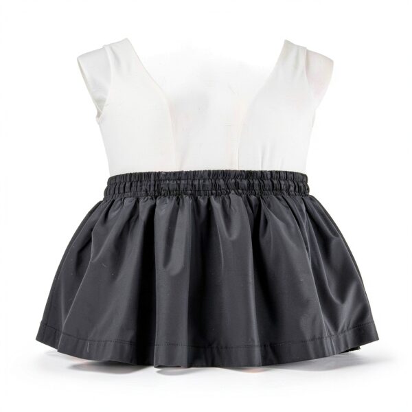 TUKA Design Jupon Crinoline 3 Cerceau Noir M TKB0005-3