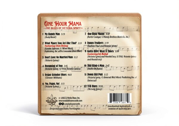Maria Muldaur - One Hour Mama: the Blues of Victor-1