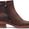 Bottines Marco Tozzi Femme Zippées 2-25064-43 en Cuir Noir et Mocca-2