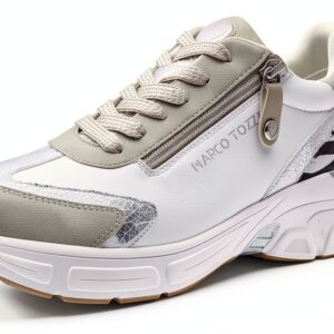 Marco Tozzi Femme Sneaker 2-23763-44 Basket Blanc Comb-0