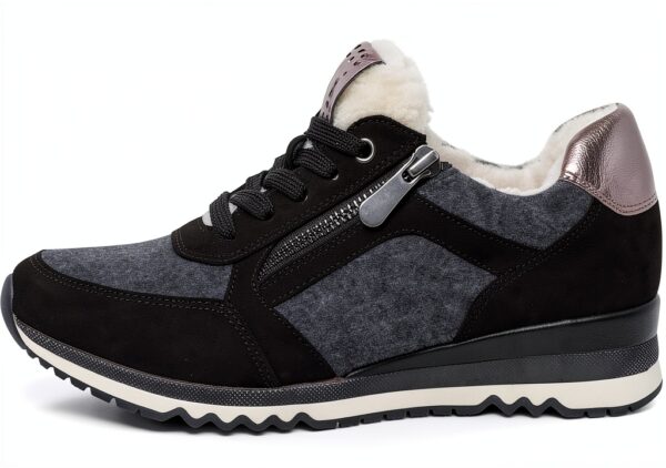 Marco Tozzi BasketFemme 2-2-23724-29 Noir pour Femme-3