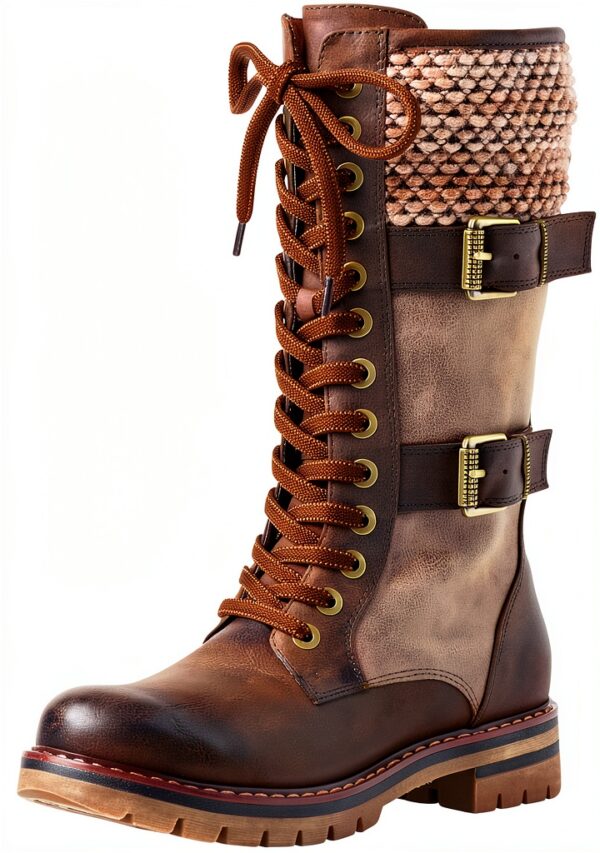 MARCO TOZZI Femme Bottes À Lacets 2-2-26296-27 Neige-0