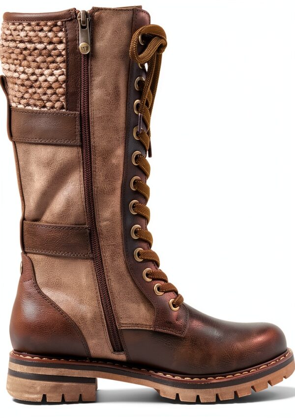 MARCO TOZZI Femme Bottes À Lacets 2-2-26296-27 Neige-2