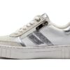 MARCO TOZZI Femme Baskets Sport 2-23710-44 Blanc Argent-4