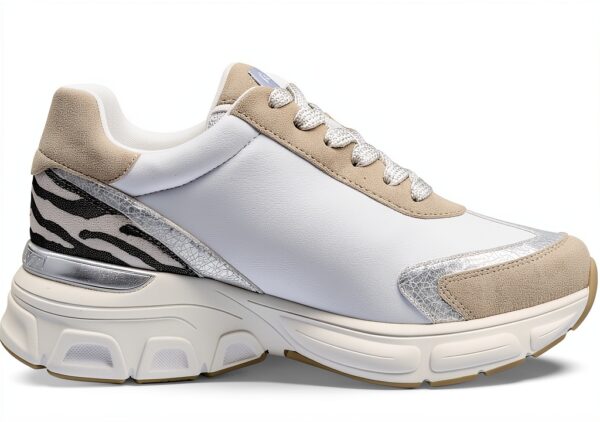 Marco Tozzi Femme Sneaker 2-23763-44 Basket Blanc Comb-3
