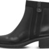 Bottines Marco Tozzi Femme Zippées 2-25064-43, Noir, Mocca, Pepper,-5