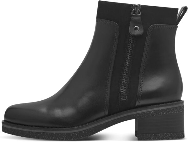Bottines Marco Tozzi Femme Zippées 2-25064-43, Noir, Mocca, Pepper,-5