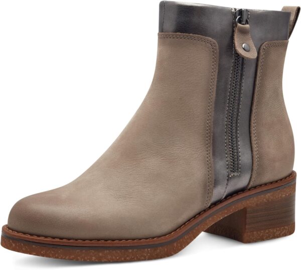 MARCO TOZZI Femme Bottines Zippées 2-25064-43 Botte Tendance-0